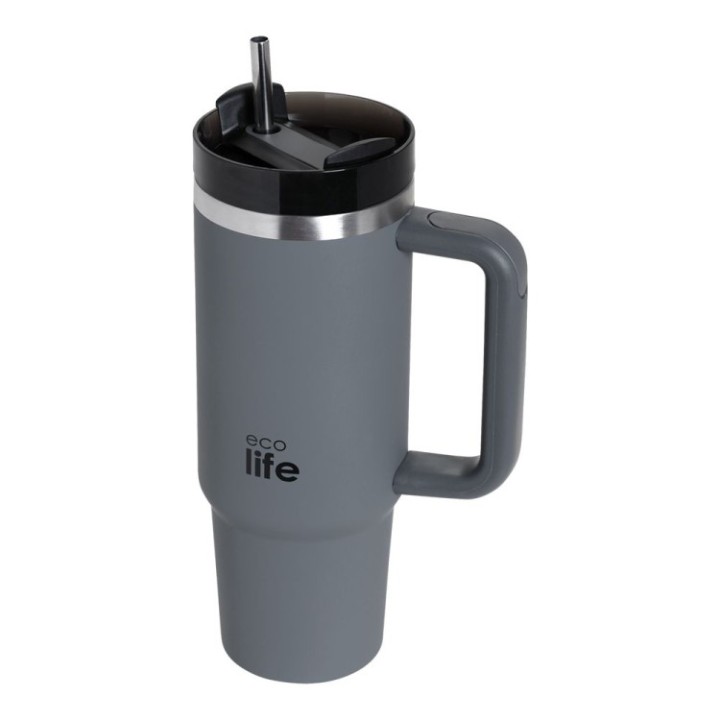 ECOLIFE PREMIUM MUG/TUMBLER 900ML GREY
