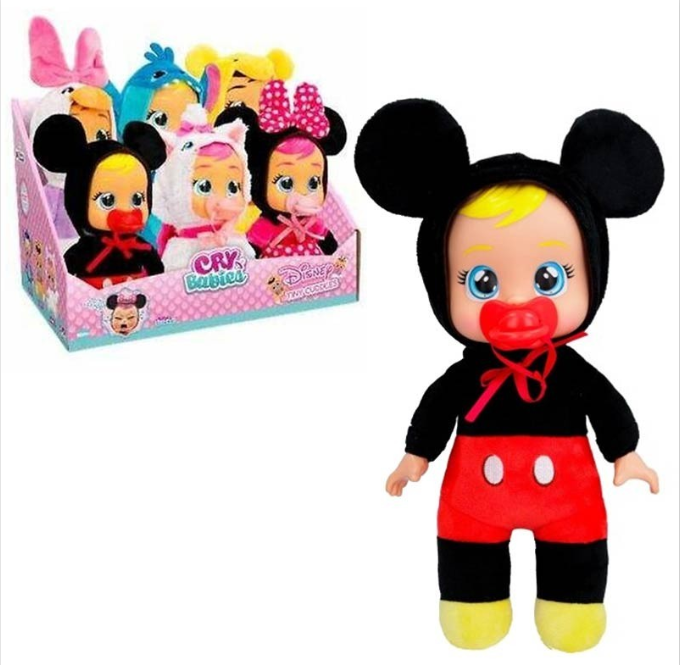 CRY BABIES TINY CUDDLES DISNEY ASSORTED 18+M