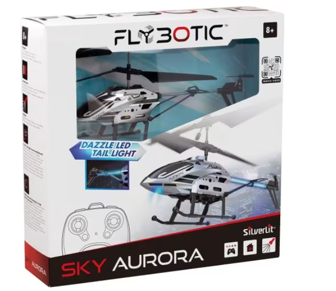 SILVERLIT AIRPLANE FLYBOTIC SKY AURORA