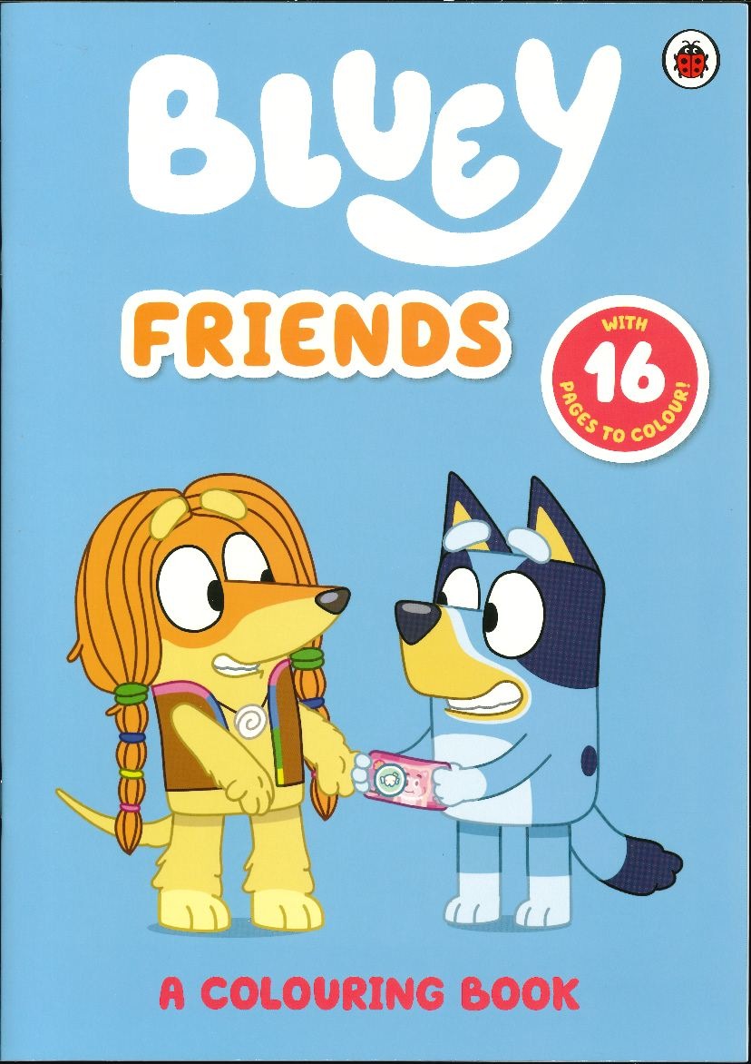 Bluey Friends Colouring Book
