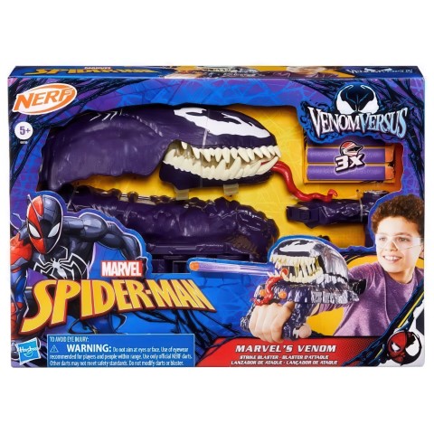 Spider-Man Venom Versus Marvel’s Venom Strike Blaster