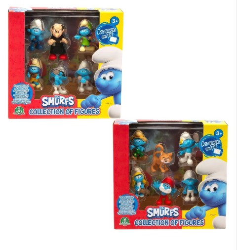The Smurfs Minifigure Multipack 6pcs - Assortment Set 2