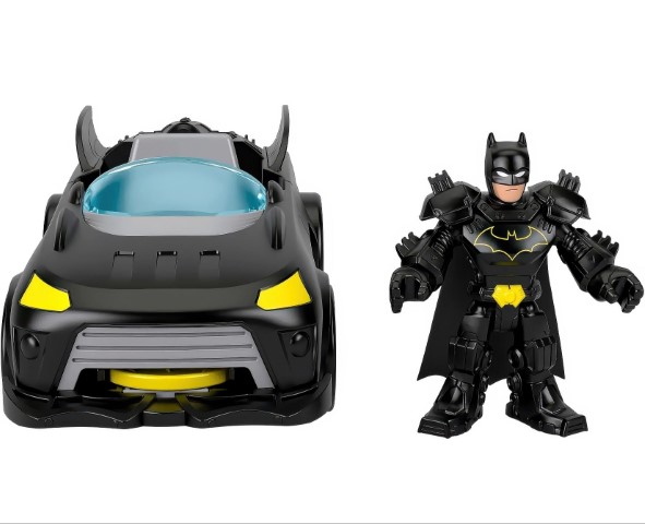 Imaginext DC Super Friends Metal Force Batmobile Vehicle