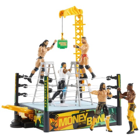 WWE Money In The Bank Cash-In Ring Playset
