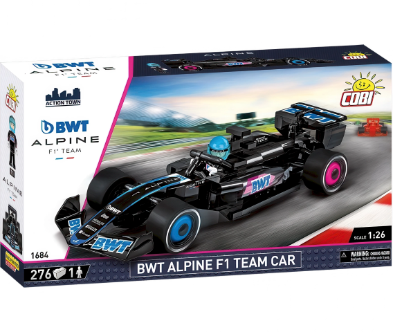 COBI BWT Alpine F1 Team Car Model Kit