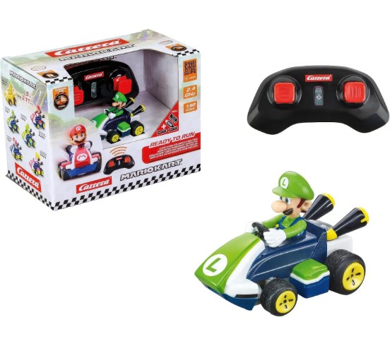 MARIOKART Nintendo Luigi Mini 1:50 RC Racing Car
