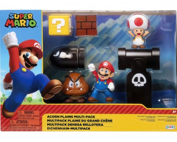 Nintendo Super Mario Acorn Plains Figure Set