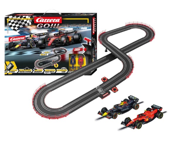 Carrera GO!!! Flying Lap Race Track Set 4.3m