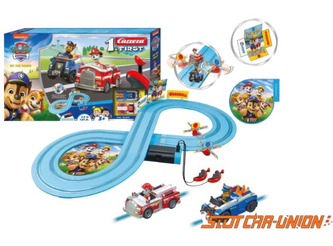 Carrera First Paw Patrol Track Racing Playset