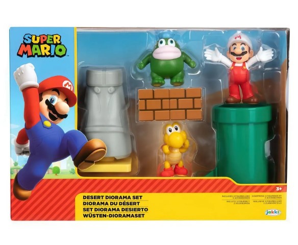 Super Mario Desert Figure Set