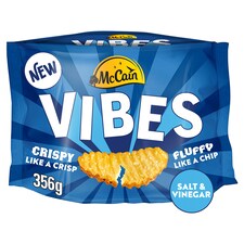 Mccain Vibes Salt & Vinegar Hot Potato Snack 356G