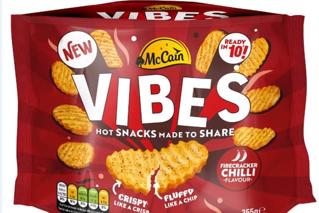 Mccain Vibes Firecracker Chilli Hot Potato Snack 355G