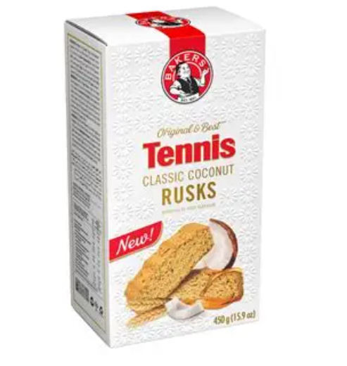 Bakers Tennis Rusks 450G