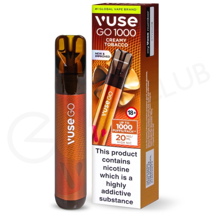 Vuse Go 1000 Tobacco