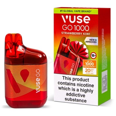 Vuse Go 1000 Strawberry Kiwi