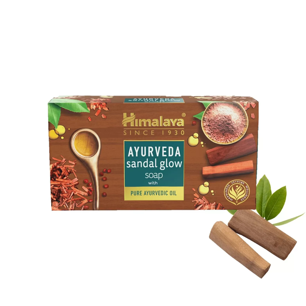 Ayurveda Soap Sandal Glow, 125 g, Himalaya