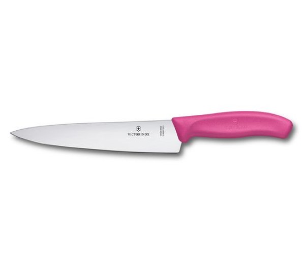 VICTORINOX CARVING KNIFE 19CM PINK