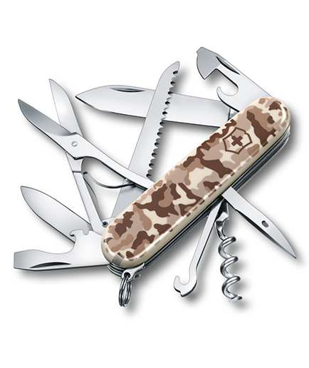 SWISS ARMY KNIFE 91mm HUNTSMAN DESERT CAMOUFLAGE