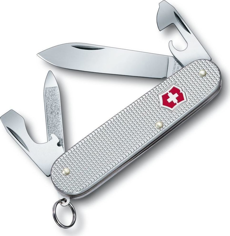 SWISS ARMY KNIFE 84mm CADET SILVER ALOX