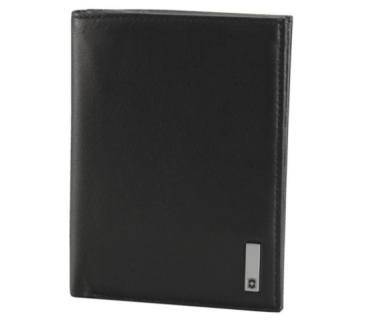 Leather Vertical bi-fold Wallet with ID Window Ανδρικο Πορτοφολι