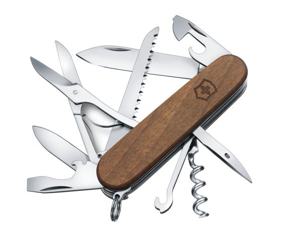 SWISS ARMY KNIFE 91mm HUNTSMAN WOOD