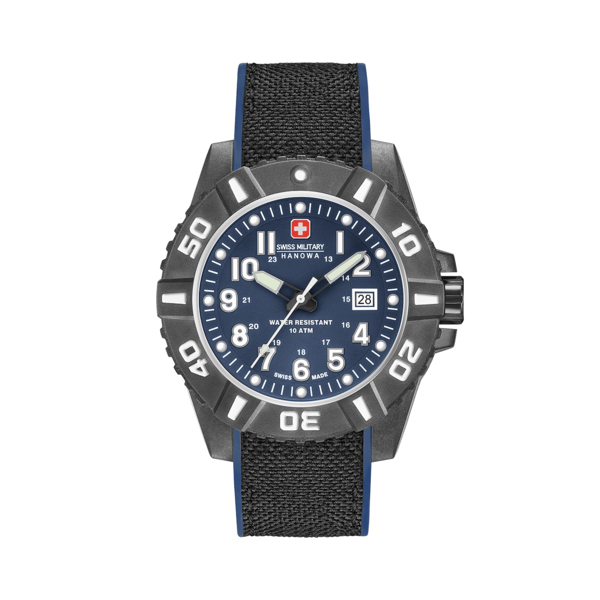 Victorinox Swiss Military Black Carbon Ρολόι (06-4309.17.003)