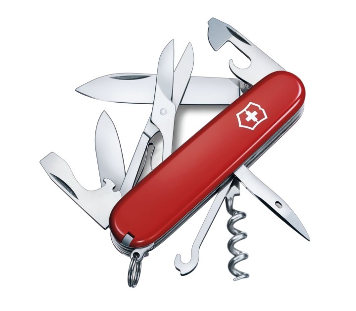 SWISS ARMY KNIFE 91mm CLIMBER RED