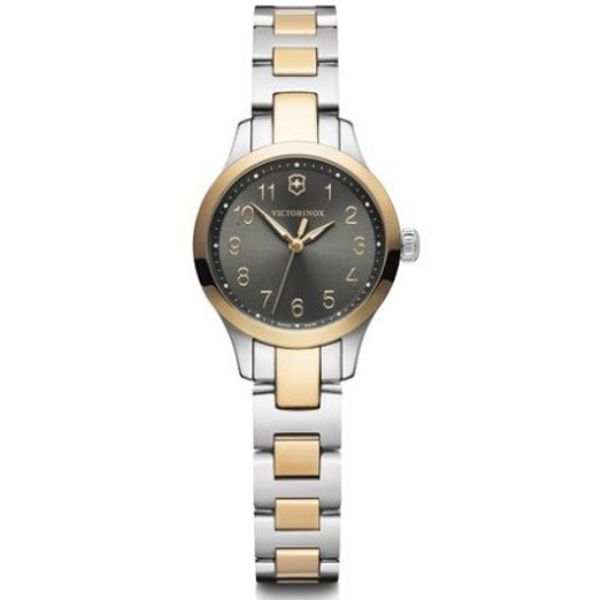 Alliance Xs, O28, Dark Grey Dial, Silver/Rose-Gold Two Tone Bracelet