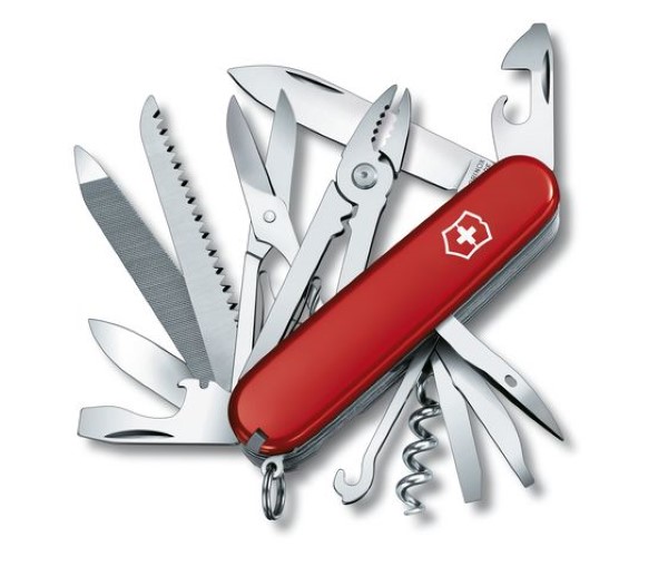 SWISS ARMY KNIFE 91mm HANDYMAN RED