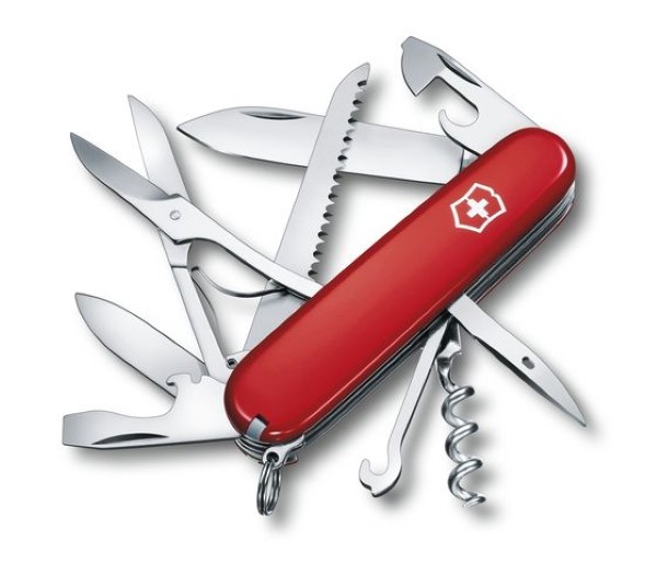SWISS ARMY KNIFE 91mm HUNTSMAN RED