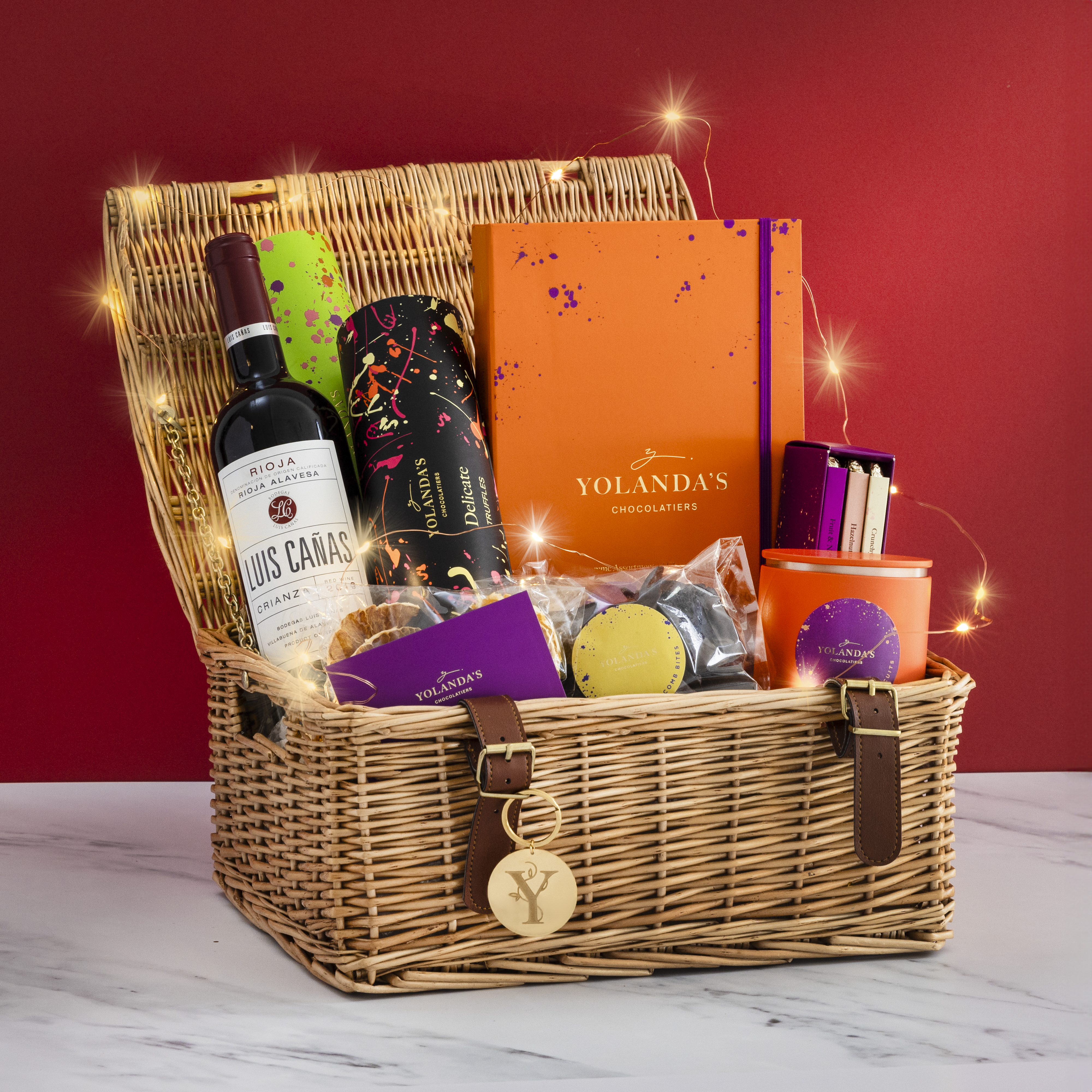 Tinsel Hamper