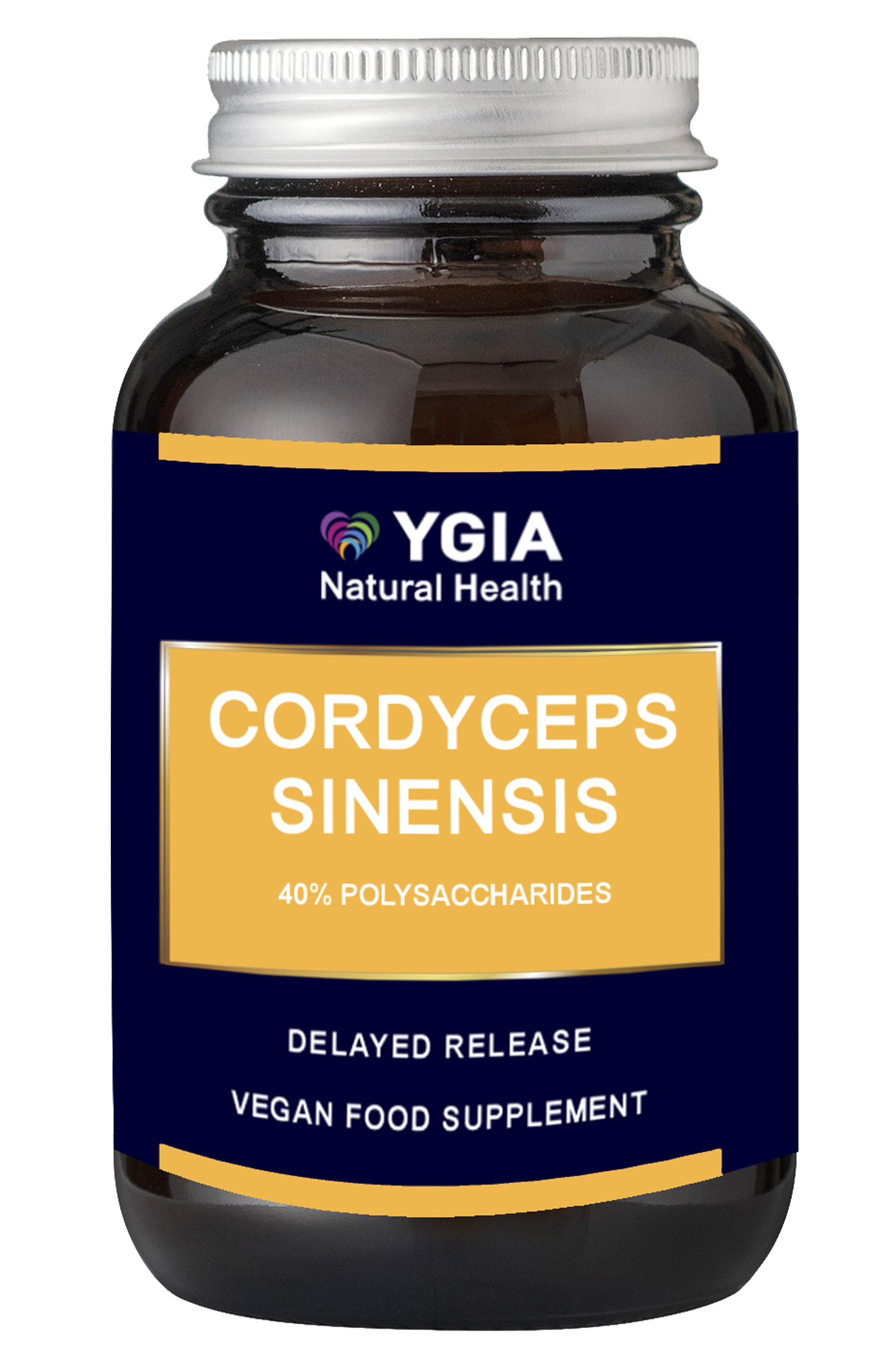 CORDYCEPS SINENSIS  ♦ Boost Athletic Performance ♦ 60 Veg Caps X 400mg ♦ 100% Natural ♦ Non-GMO ♦ Allergens Free ♦ No Additives ♦ Glass Amber Bottles