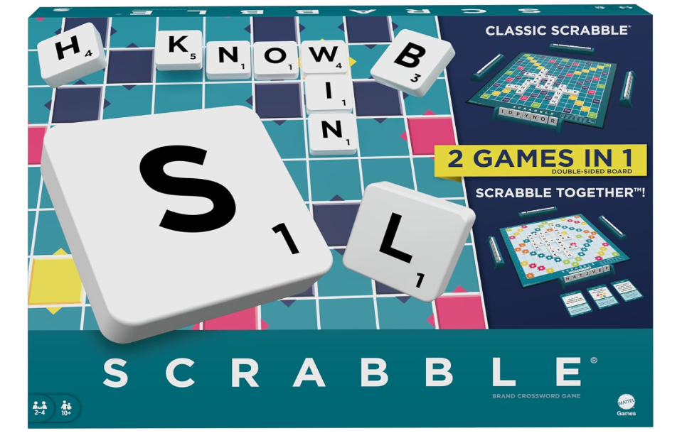 SCRABBLE 2 GAMES IN 1 NEW 2025