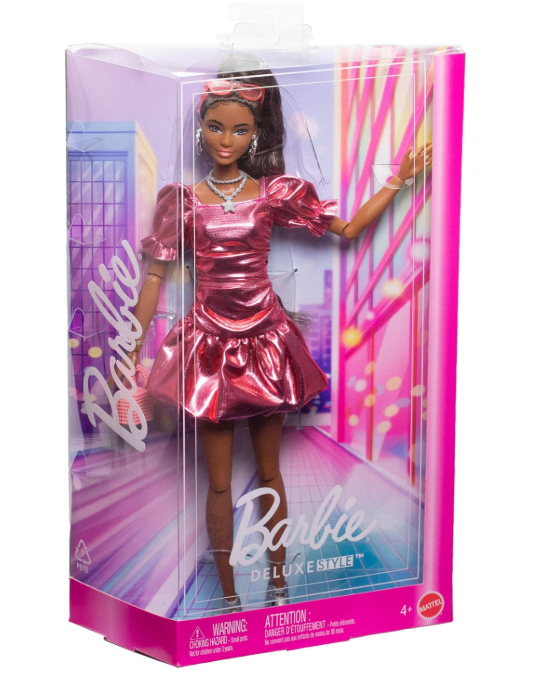 BARBIE DELUXE STYLE METALLICS PINK BALLOON SYNOLO