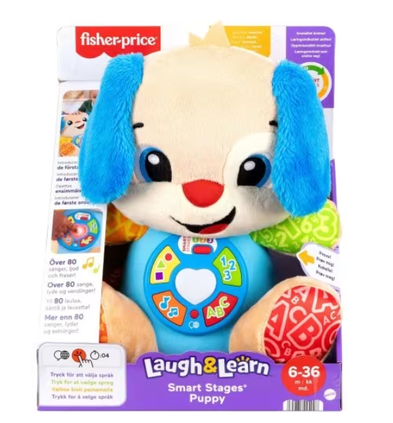 FP LAUGH N LEARN NEO EKPADEVTIKO SKYLAKI SMART STAGES BLUE 2025