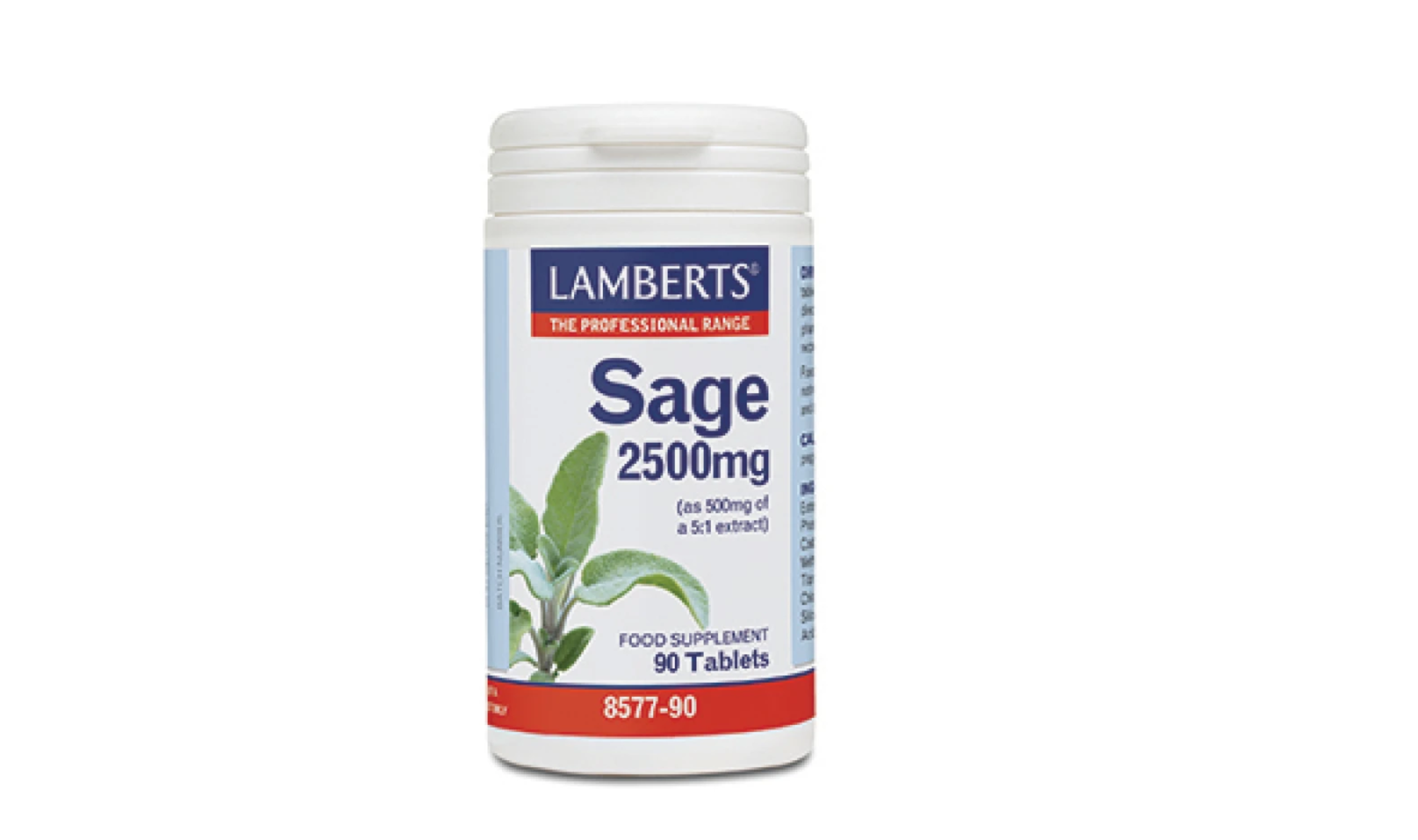 Lamberts Sage 2500Mg 90Tabs