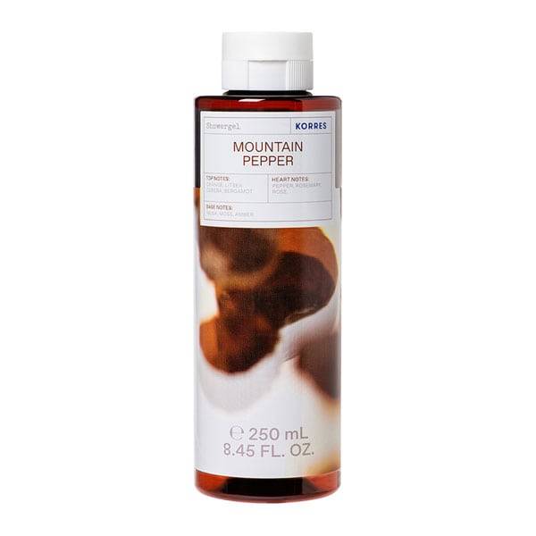 Korres Mountain Pepper Shower Gel 250Ml