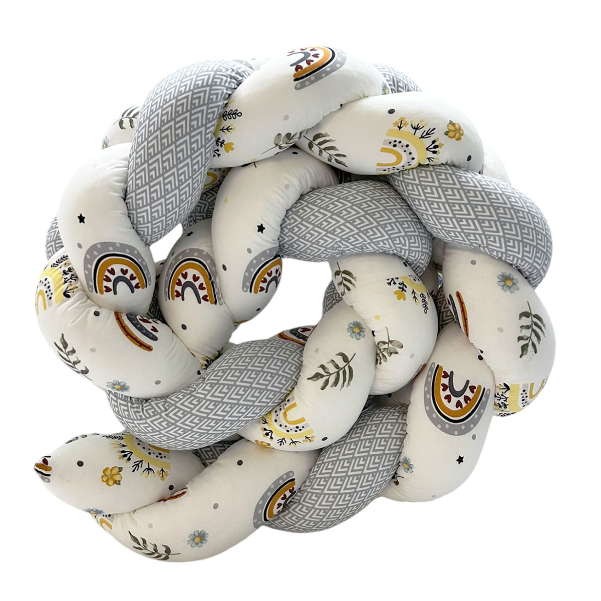 Handmade Panda – Braid, rainbow grey