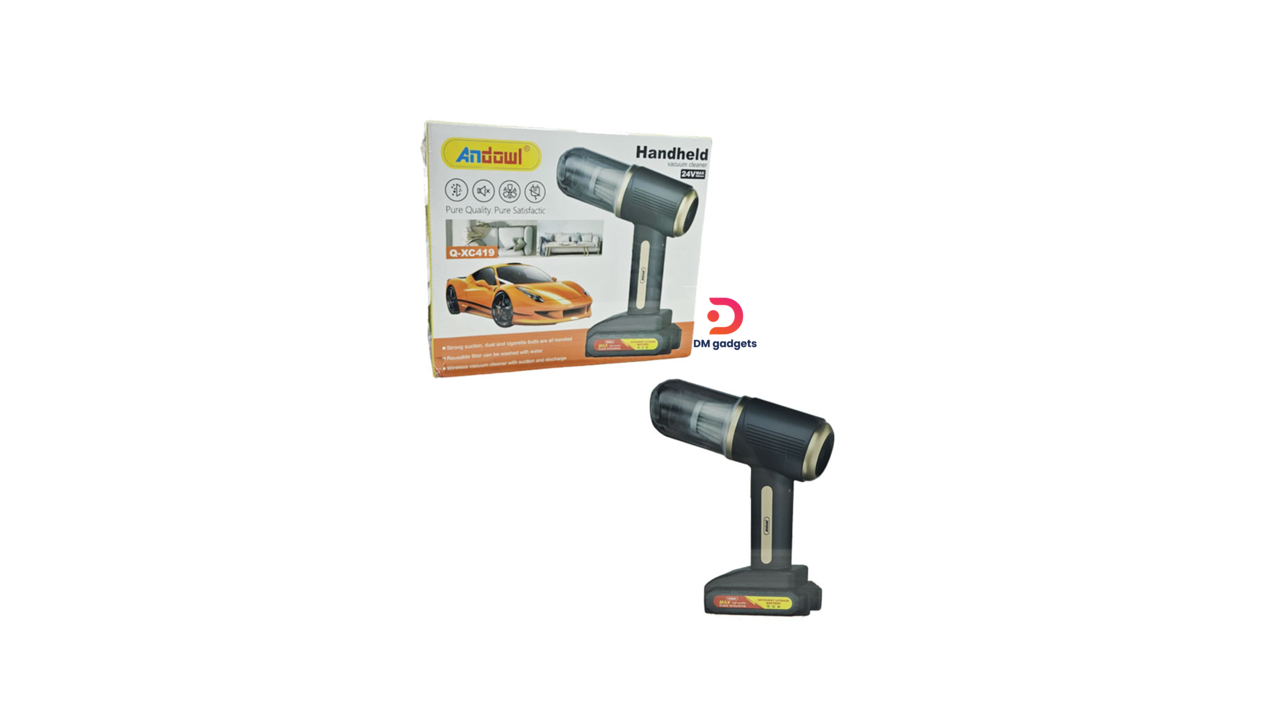 636D#Andowl®Q-XC419 Cordless Handheld Vacuum Cleaner 24V – Handheld Vacuum Cleaner