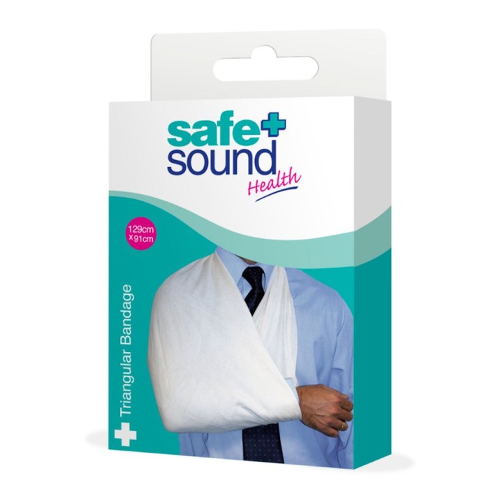 Safe+Sound Health Triangular Bandage 129Cm X 91Cm