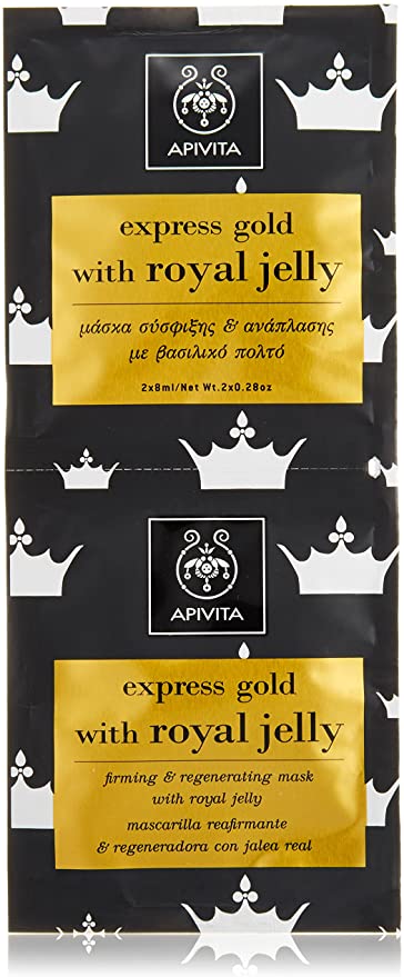 Apivita Express Beauty Gold Face Mask With Royal Jelly 2x8ml