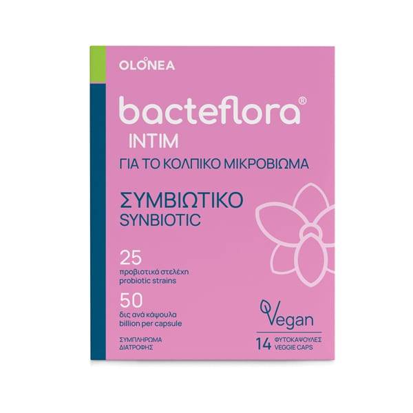 Bacteflora Intim, Symbiotic For The Vaginal Microbiome 14Caps Pharmacy Eleni Mamilou