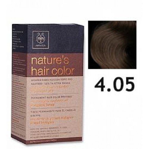Apivita Natures Hair Dye Color N4.05 Brown