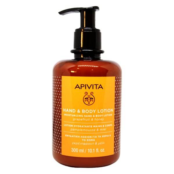 Apivita Hand & Body Lotion Grapefruit & Honey 300ml
