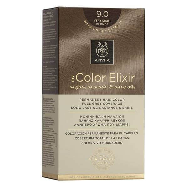 Apivita My Color Elixir  Hair Dye Color 9.0 Very Light Blonde