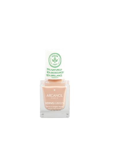 Arcancil Vernis Green Vegan Nail Polish No 400 Pivoine 10.5ml