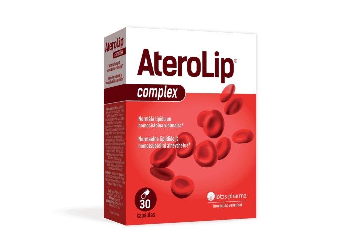 Aterolip Complex Better Heart And Blood Circulation Capsules 30