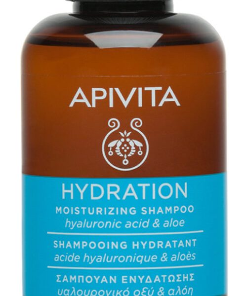 Apivita Hydration Shampoo With Hyaluronic Acid & Aloe 75Ml