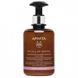 Apivita Micellar Water Cleansing Micellar Water Face & Eyes With Rose & Honey 300ml