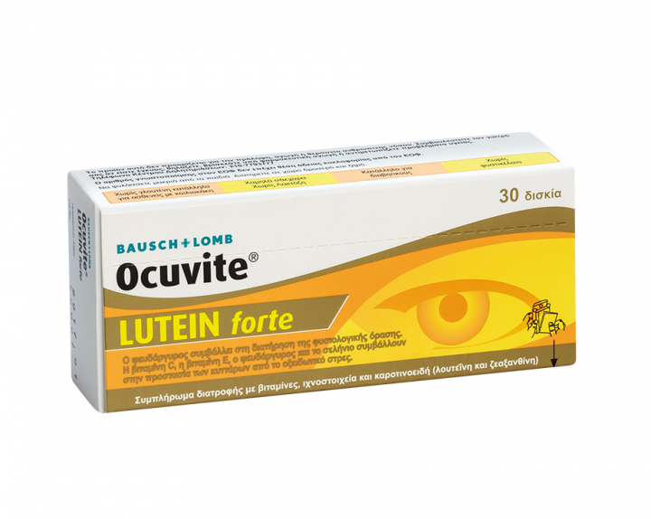 Bausch & Lomb Ocuvite Lutein Forte Eye 30Tablets